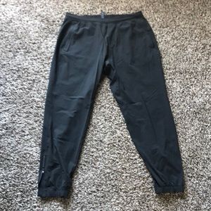 Men’s Surge Zip Pants - Dark Grey - size large - 27 inch length. Worn twice.